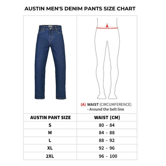 Viaterra Austin – Daily Riding Jeans for Men - AH Helmets