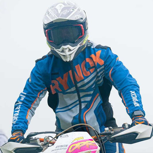 Rynox Dune Neo Trail Offroad Hiviz Green Jacket - AH Helmets