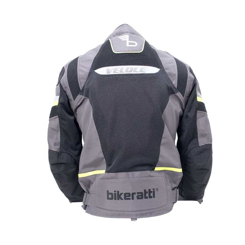 Bikeratti Veloce 2.0 Jacket (Grey Neon) - AH Helmets