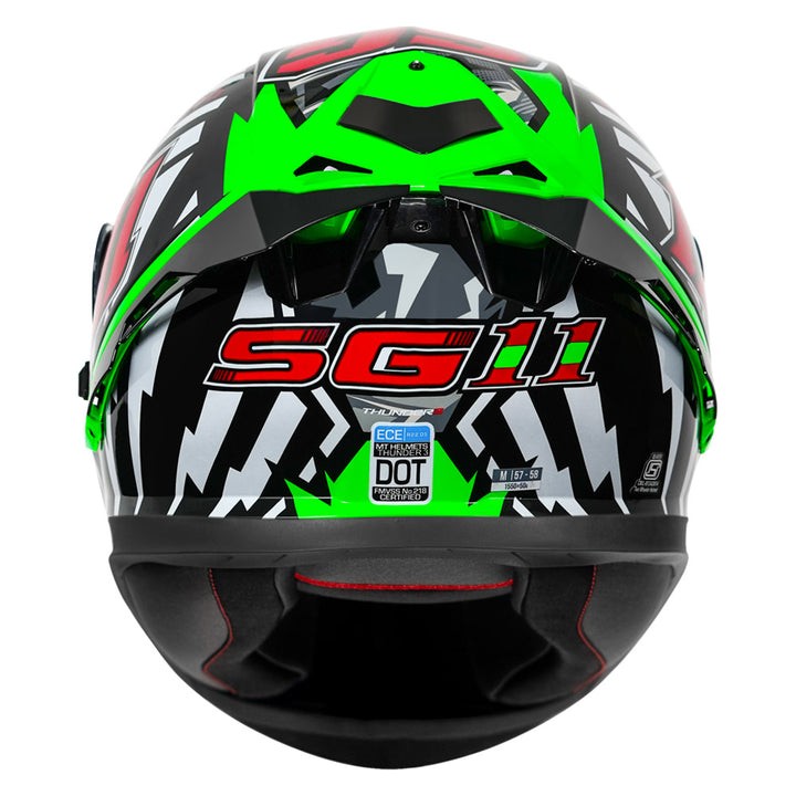 MT Thunder3 Pro Sergio Garcia Gloss Green Helmet