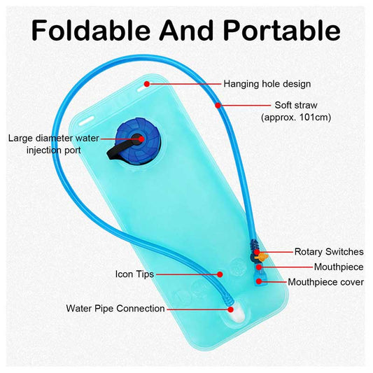 MH Moto 2Ltr Hydration Bladder Switch - AH Helmets