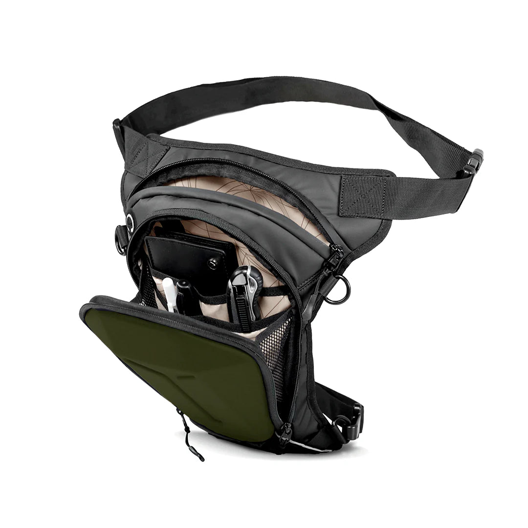Carbonado New Turtle thigh bag
