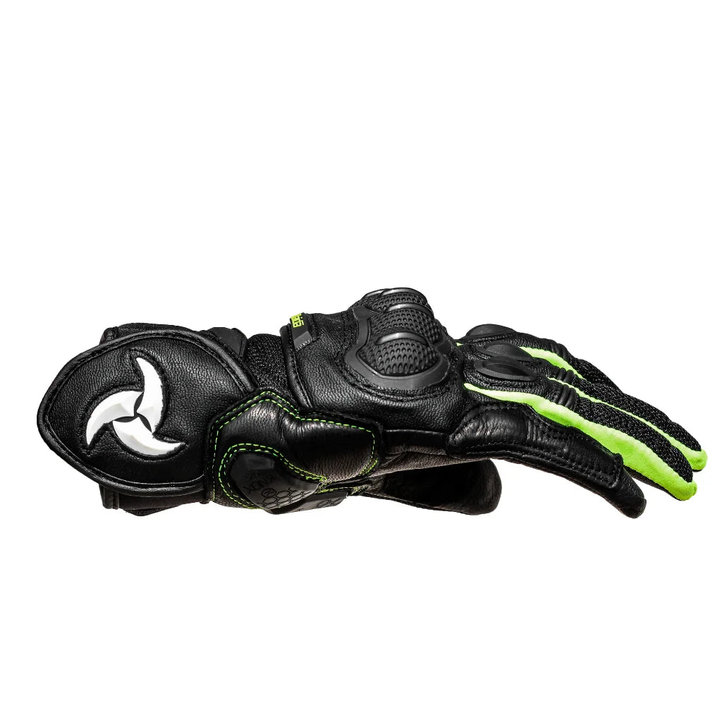 Raida AirWave Motorcycle Gloves | Hi-Viz - AH Helmets