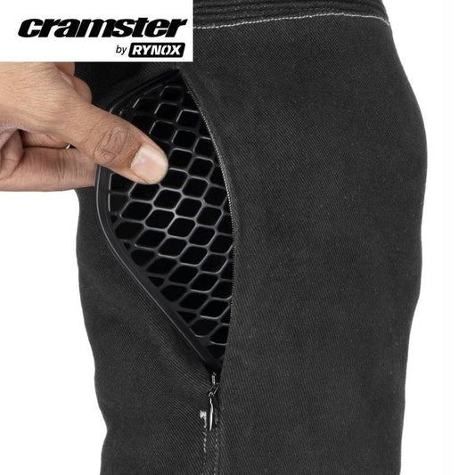 Cramster Velocity Denim with Abrasion Resistant Denim Fabric - AH Helmets