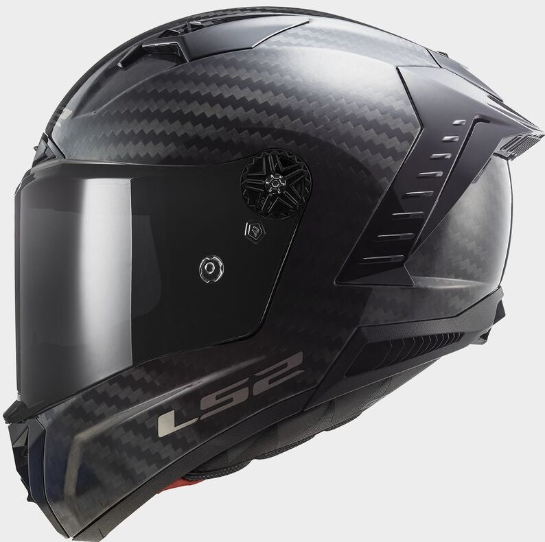 LS2 FF805 Thunder Plus Gloss Carbon Helmet - 06 - AH Helmets