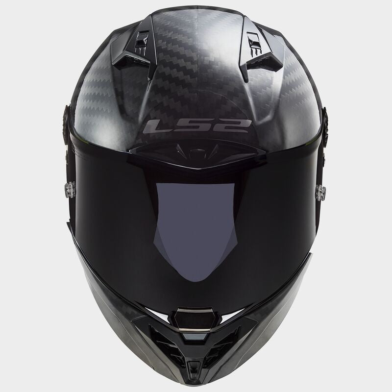 LS2 FF805 Thunder Plus Gloss Carbon Helmet - 06 - AH Helmets