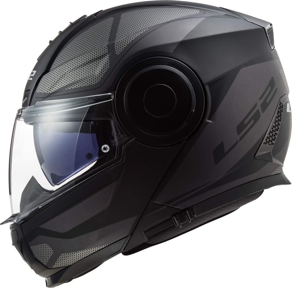 LS2 FF902 Scope Axis Matt Black Titanium Helmets - AH Helmets