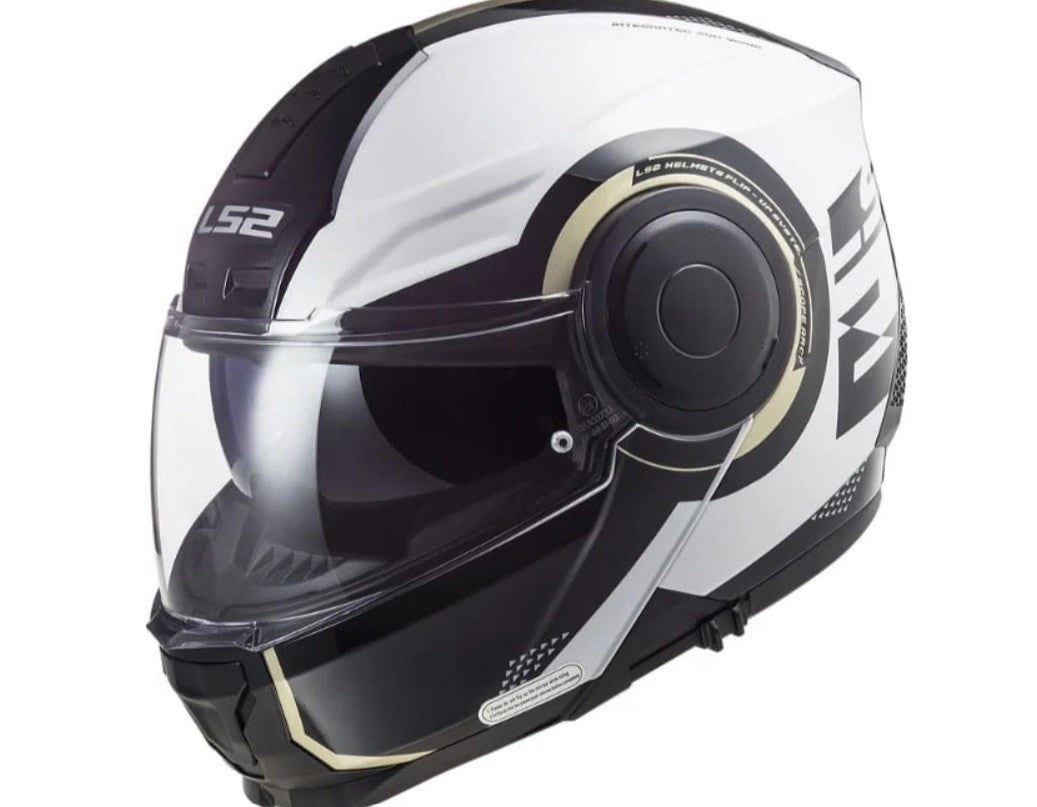 LS2 FF902 Scope Solid Gloss White Helmet - AH Helmets