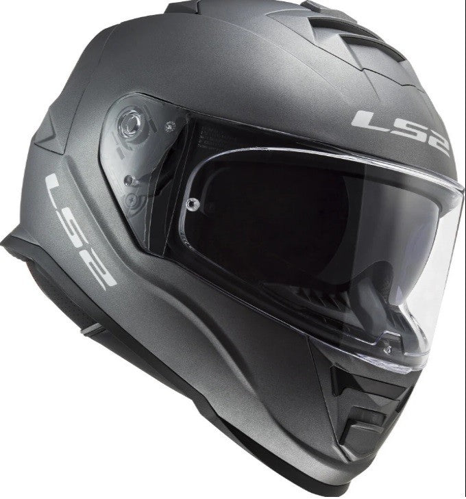LS2 FF800 Storm II Solid Matt Titanium Helmet