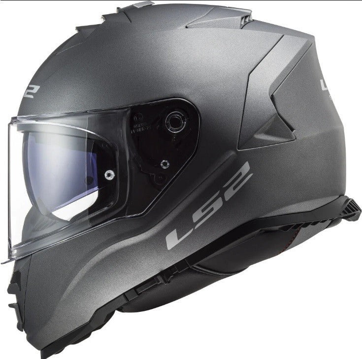 LS2 FF800 Storm II Solid Matt Titanium Helmet