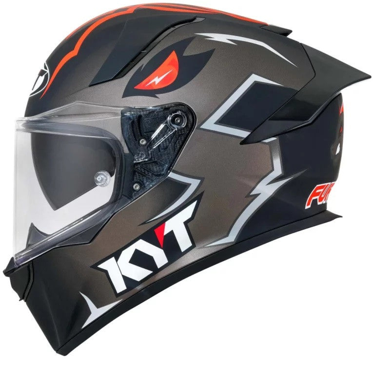 KYT R2R Pro Fury 29 Matt Helmet - AH Helmets