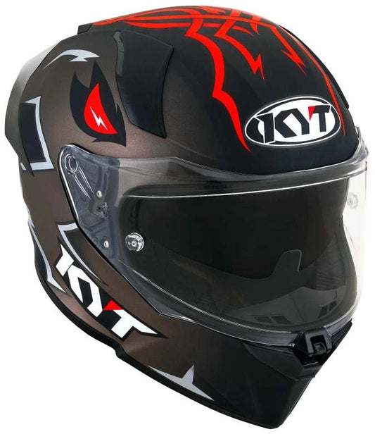 KYT R2R Pro Fury 29 Matt Helmet - AH Helmets