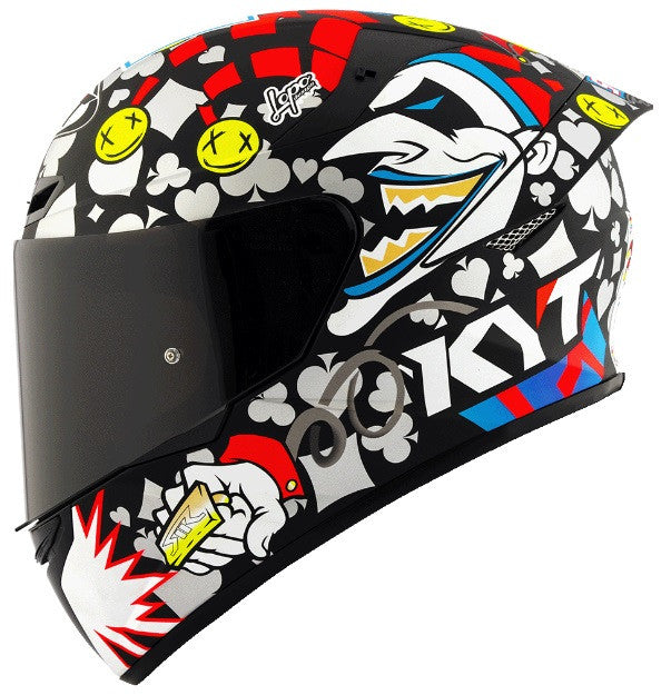 KYT TT Course Riccardo Rossi 2022 Replica Helmet - AH Helmets