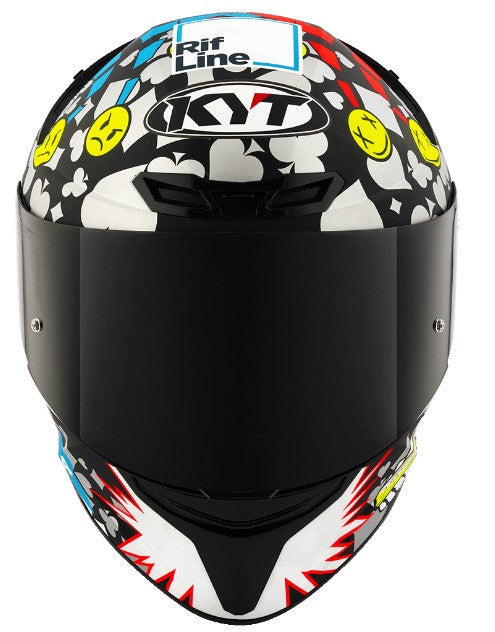 KYT TT Course Riccardo Rossi 2022 Replica Helmet - AH Helmets