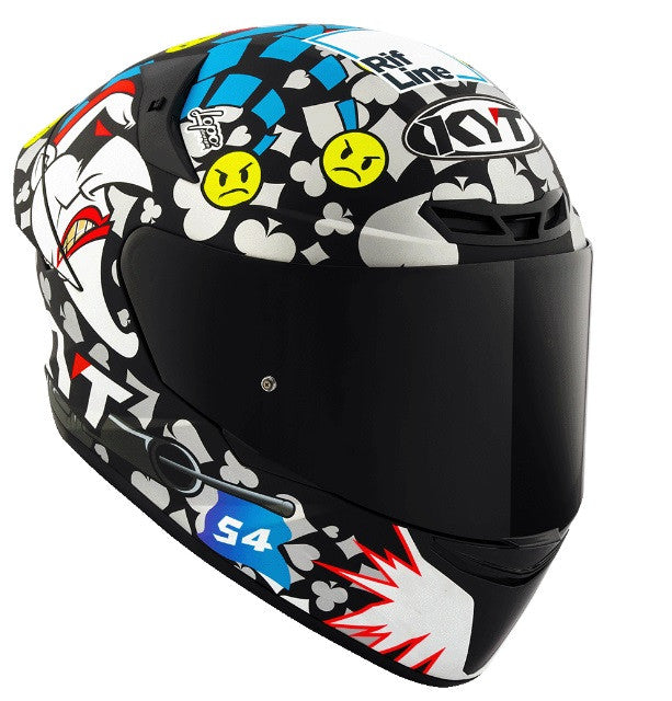 KYT TT Course Riccardo Rossi 2022 Replica Helmet - AH Helmets
