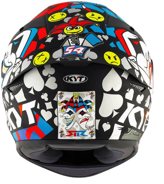 KYT TT Course Riccardo Rossi 2022 Replica Helmet - AH Helmets