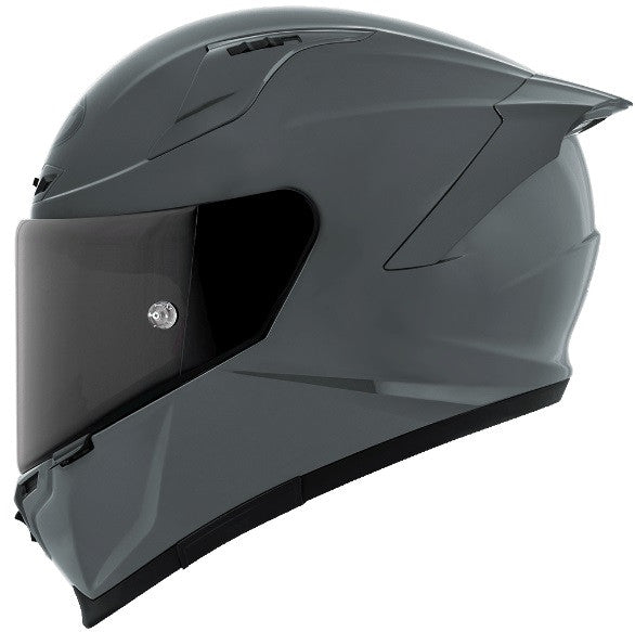 KYT Striker Plain GRL Gloss Grey Helmet - AH Helmets
