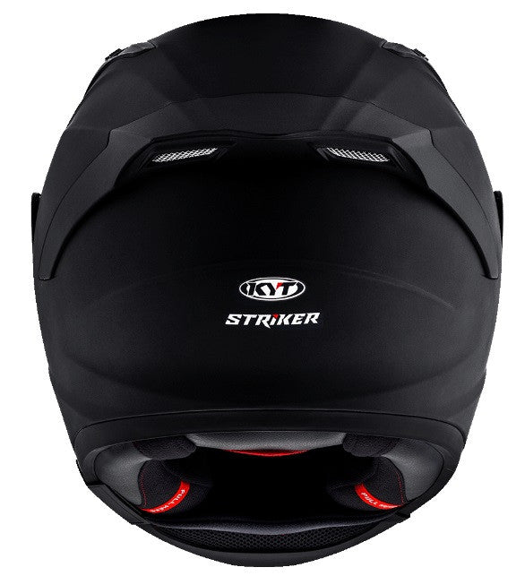 KYT Striker Plain Matt Black Helmet - AH Helmets