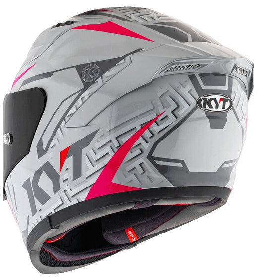 KYT Striker 2 SV #02 Asphalt Grey Fluxia Helmet - AH Helmets