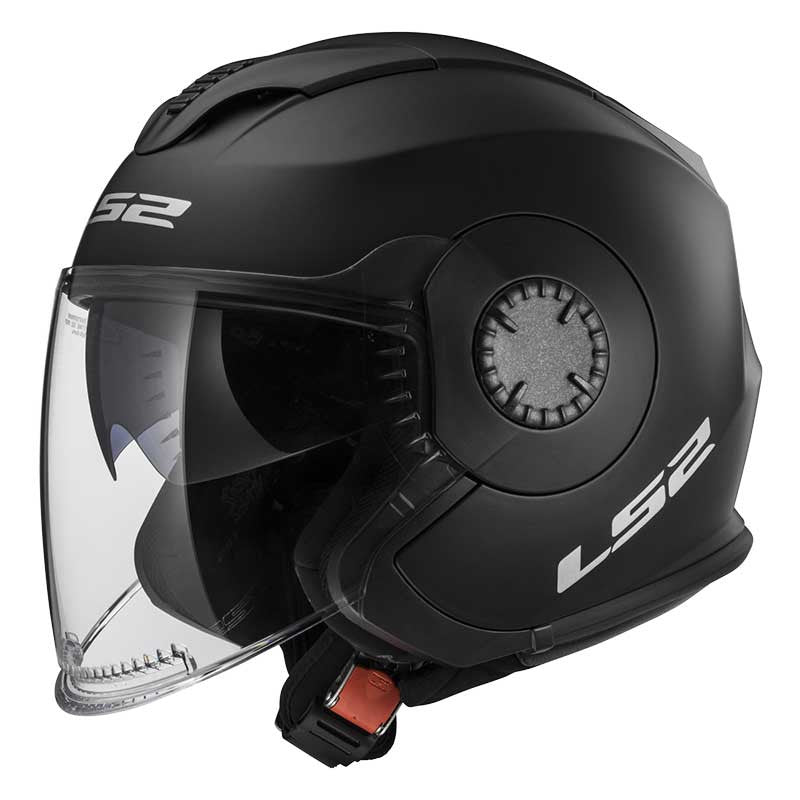 LS2 OF570 Verso Solid Matt Black Helmet