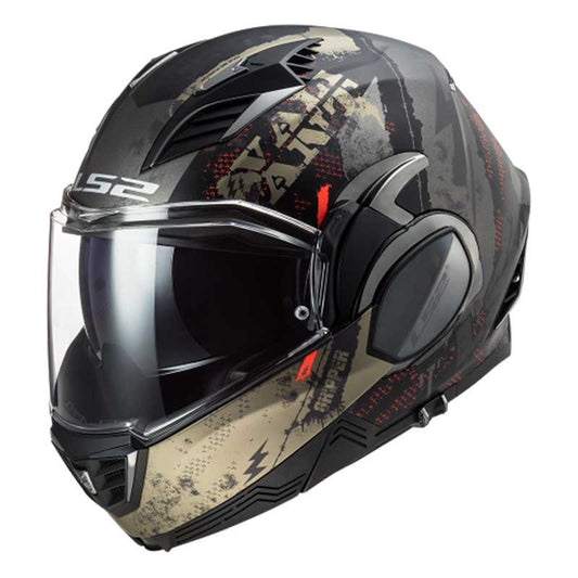 LS2 FF900 Valiant II Gripper Matt Antique Gold Helmet - AH Helmets