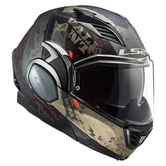 LS2 FF900 Valiant II Gripper Matt Antique Gold Helmet - AH Helmets