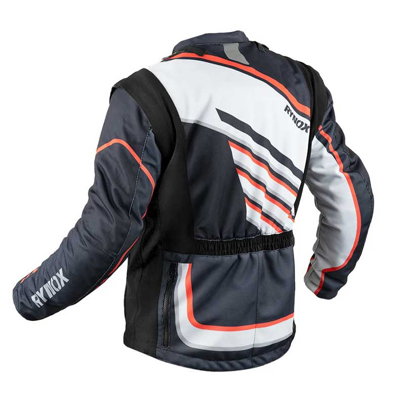 Rynox Dune Neo Trail Offroad Red Jacket