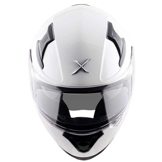 Axor Apex Solid White Helmet - AH Helmets