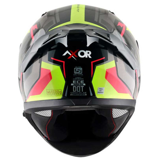 Axor Apex Roadtrip Black Grey Helmet - AH Helmets