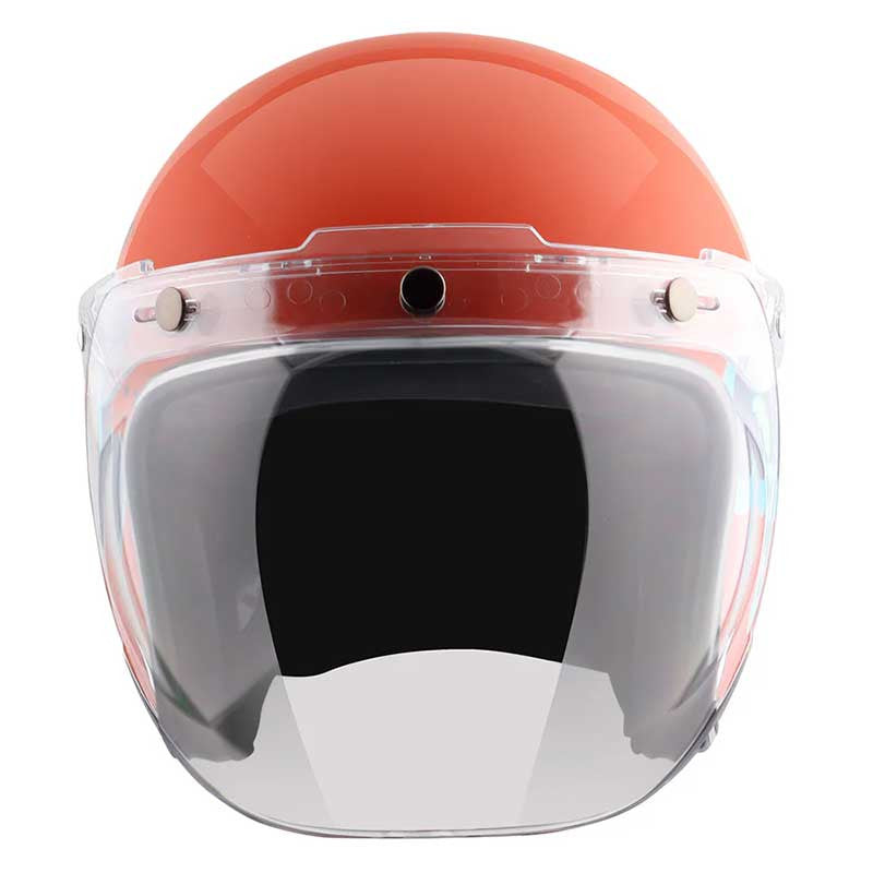Axor Retro Jet Sportz C13 Orange Blue Helmet