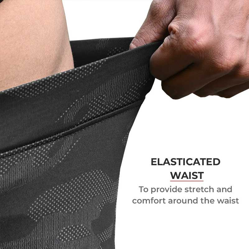 Viaterra 2nd Skin Base Layer - Bottom Grey Camo Print