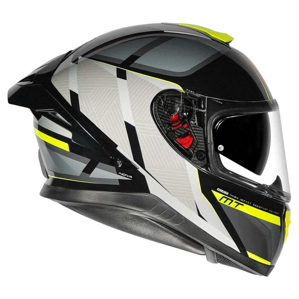 MT Thunder3 Pro Nova Gloss Yellow Helmet