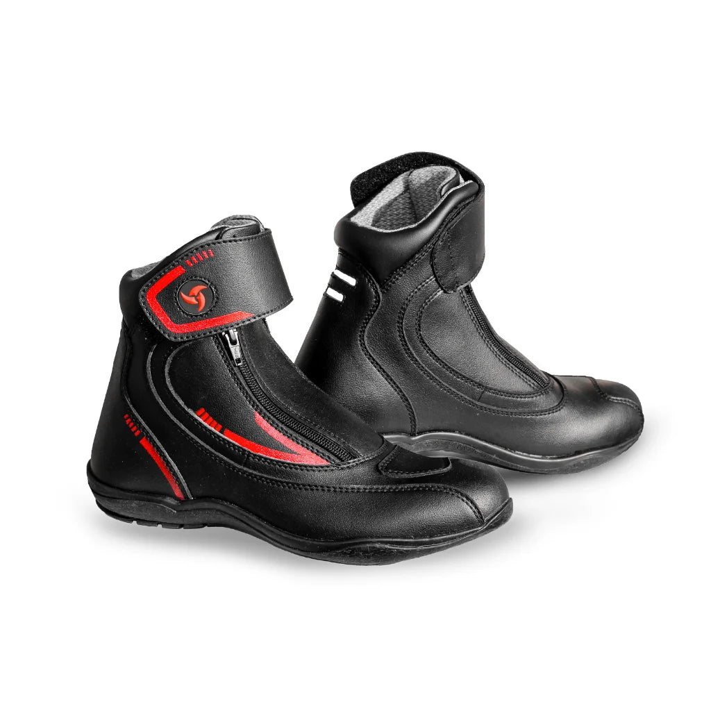 Raida Tourer Motorcycle Red Boots