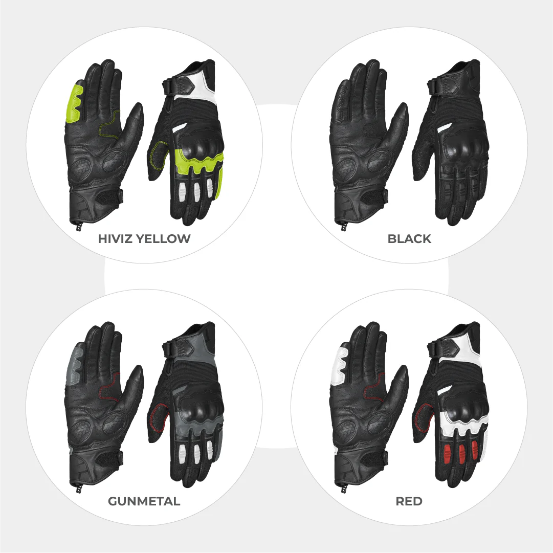ViaTerra Holeshot – Flow Green Riding Gloves