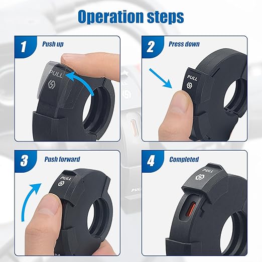 Aqua motorcycle Handlebar 30w USB plus C pin CHARGER