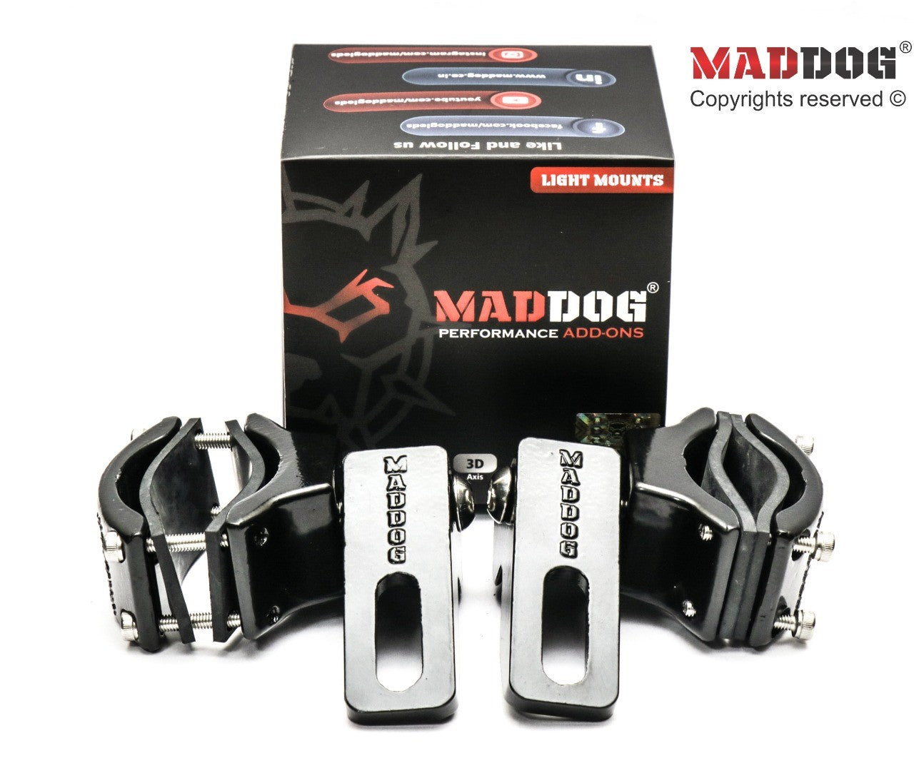 Mad Dog Light Mounts For any motorcycle