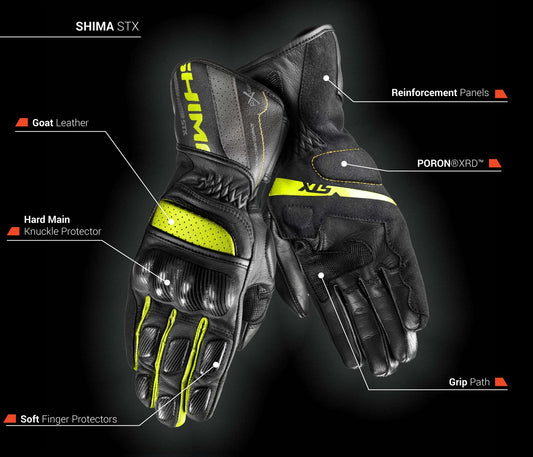 Shima STX gloves - AH Helmets