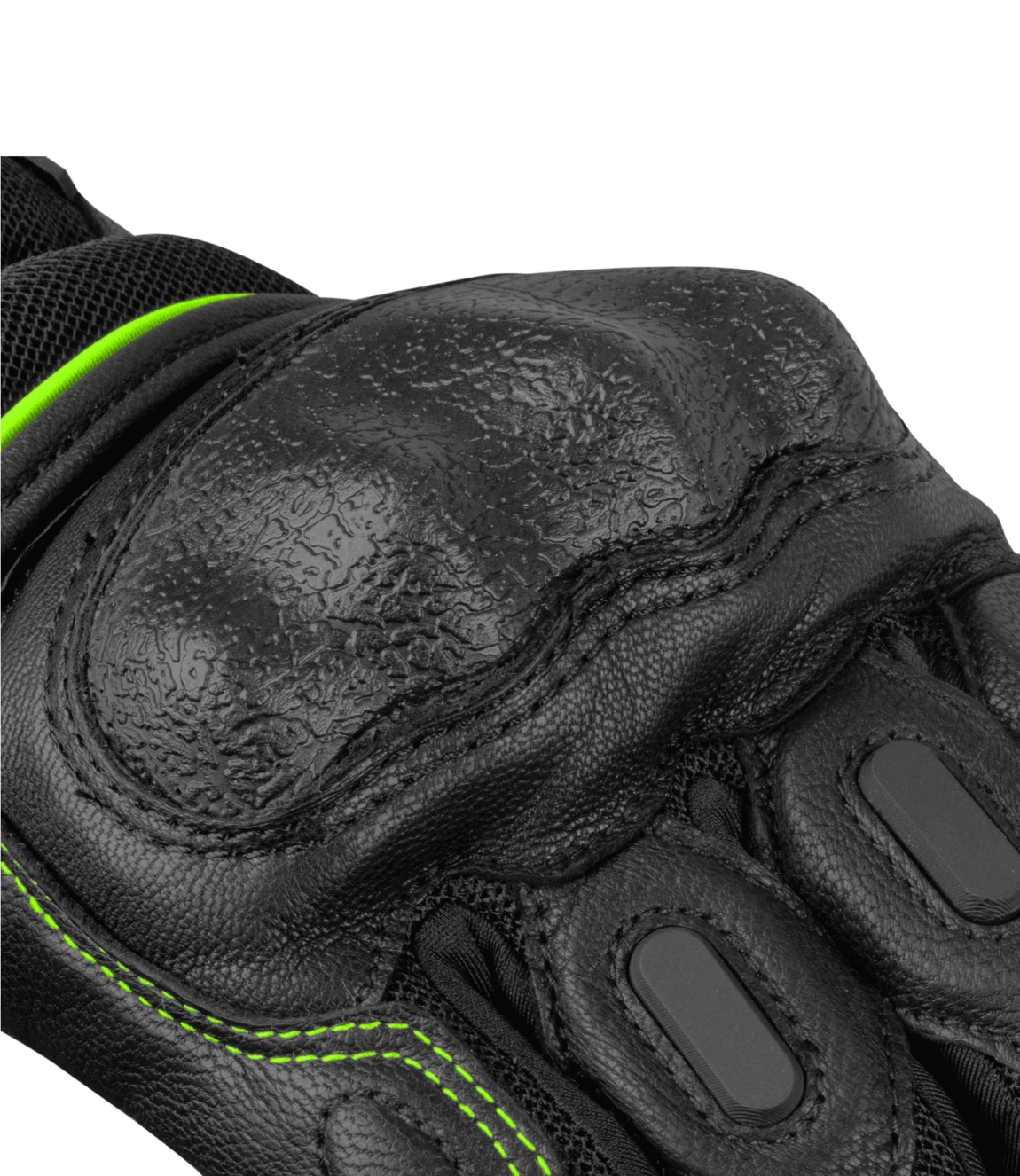 Rynox Tornado Pro 3 Gloves Hi-Viz Green - AH Helmets