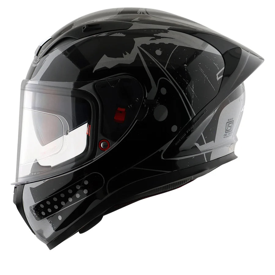 Axor Street Dc Batman Anthracite Black Helmet - AH Helmets