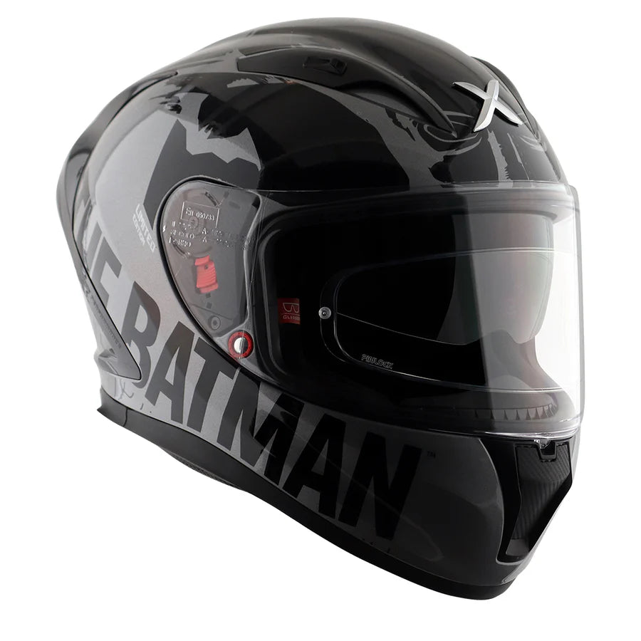 Axor Street Dc Batman Anthracite Black Helmet - AH Helmets