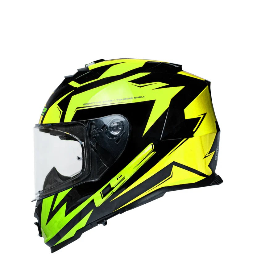 LS2 FF800 Storm II Atomik H-V Yellow Shadow - 06