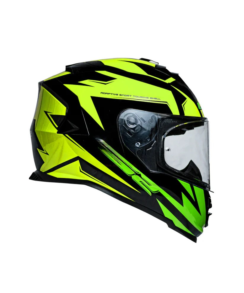 LS2 FF800 Storm II Atomik H-V Yellow Shadow - 06