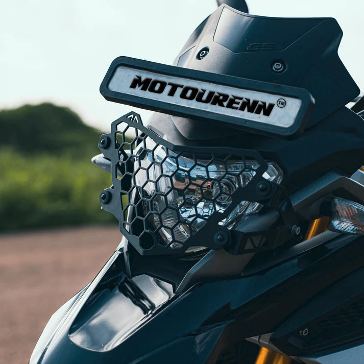 MOTOURENN BMW 310 GS HEADLIGHT GRILL (HONEYCOMB) - AH Helmets