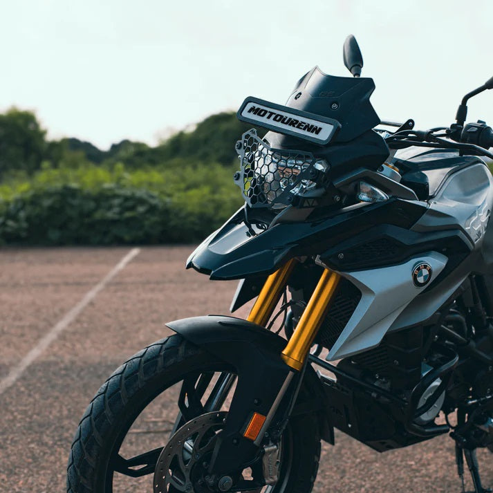 MOTOURENN BMW 310 GS HEADLIGHT GRILL (HONEYCOMB) - AH Helmets