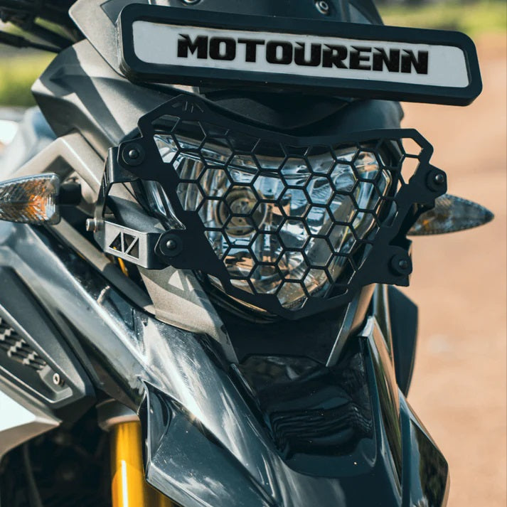 MOTOURENN BMW 310 GS HEADLIGHT GRILL (HONEYCOMB) - AH Helmets
