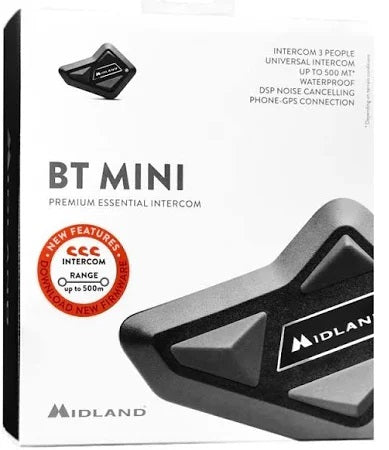 MIDLAND BT MINI HELMET INTERCOM - AH Helmets