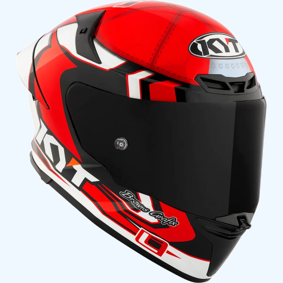 KYT TT Revo Bayliss Replica Helmet - AH Helmets