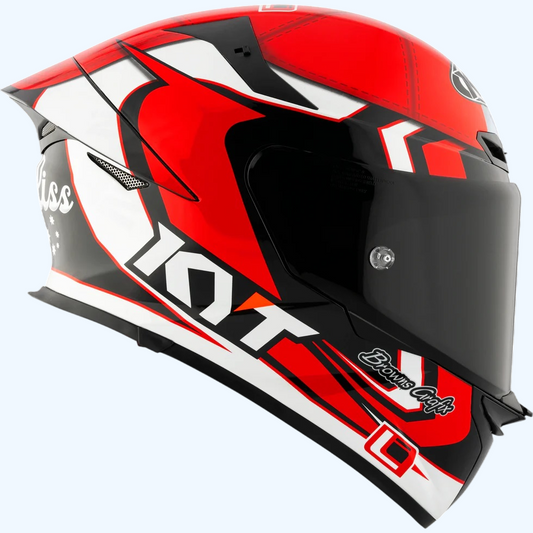 KYT TT Revo Bayliss Replica Helmet - AH Helmets