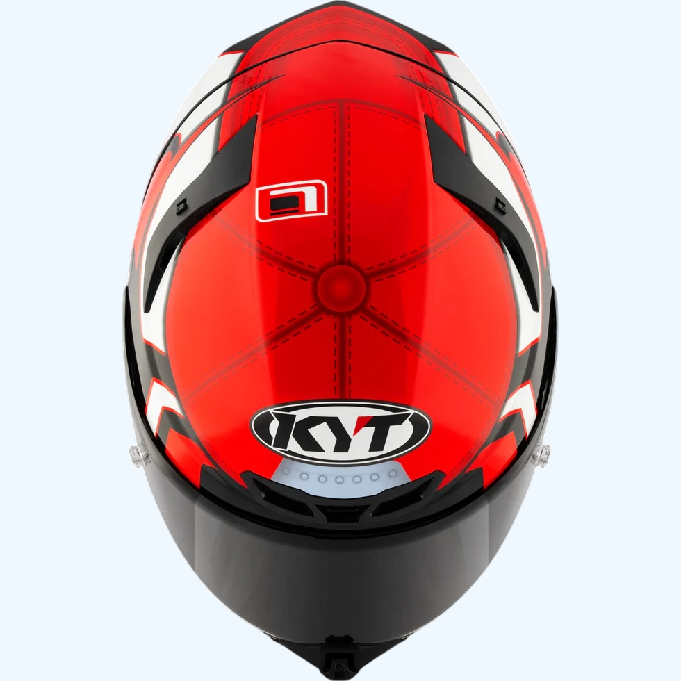 KYT TT Revo Bayliss Replica Helmet - AH Helmets