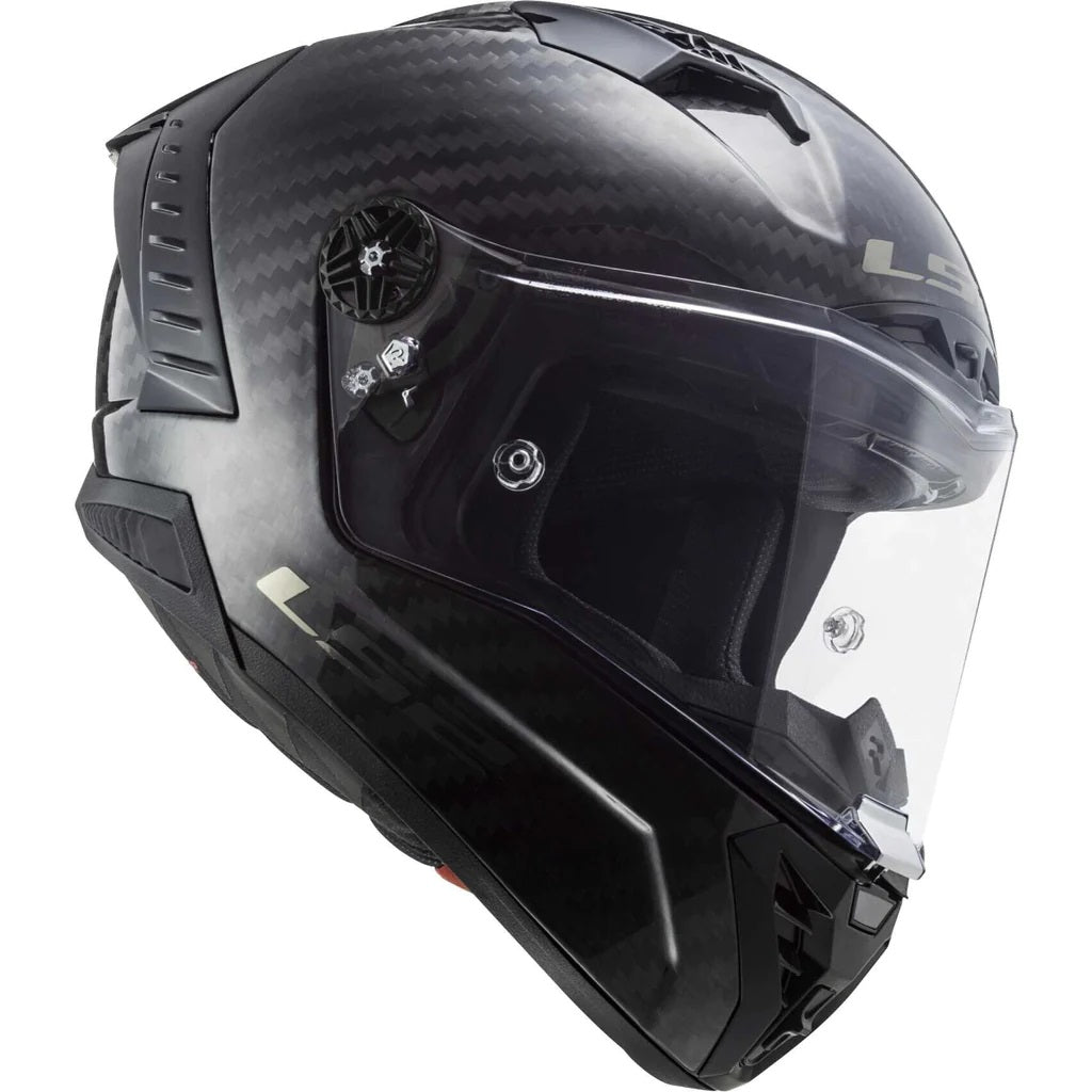LS2 FF805 Thunder Plus Gloss Carbon Helmet - 06 - AH Helmets